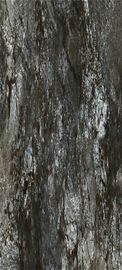 La teja moderna de la porcelana que el alto mármol del lustre teja textura negra esmaltó la teja oscura pulida de la porcelana de las baldosas de cerámica
