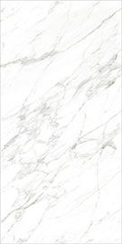 Porcelana italiana Tile1600*3200mm del final de la mirada del mármol de la estriación de Carrara del cuerpo de las tejas de mármol blancas llenas del piso