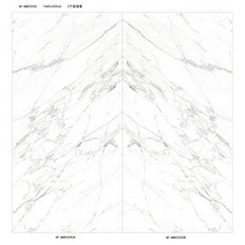 Teja de mármol blanca el 160*320cm de la porcelana del final de la mirada del mármol de la estriación de las tejas de Carrara del piso lleno italiano del cuerpo