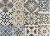 Tejas de la pared de la porcelana de la moda 10m m del color de la mezcla