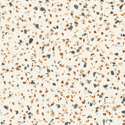 Las baldosas beige del terrazo de la mezcla cementan las losas interiores de la encimera de la cocina de la tabla los 60X60CM